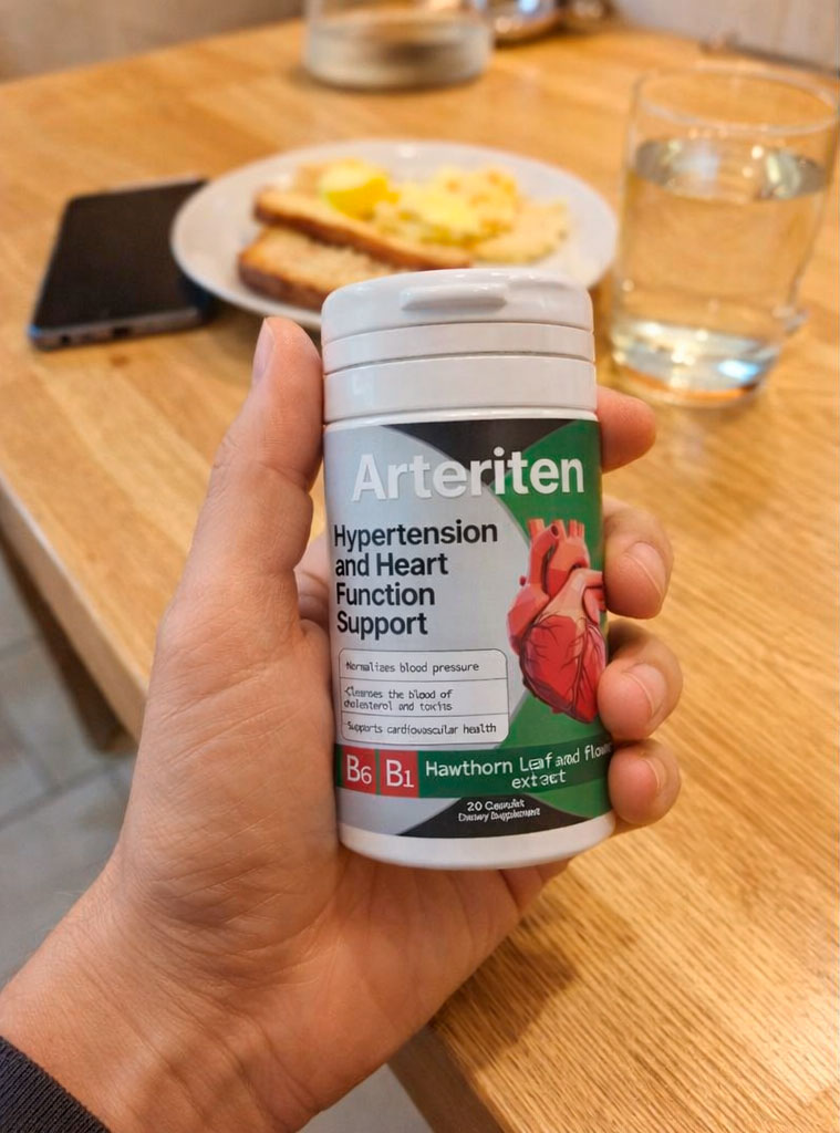 Arteriten packaging detail